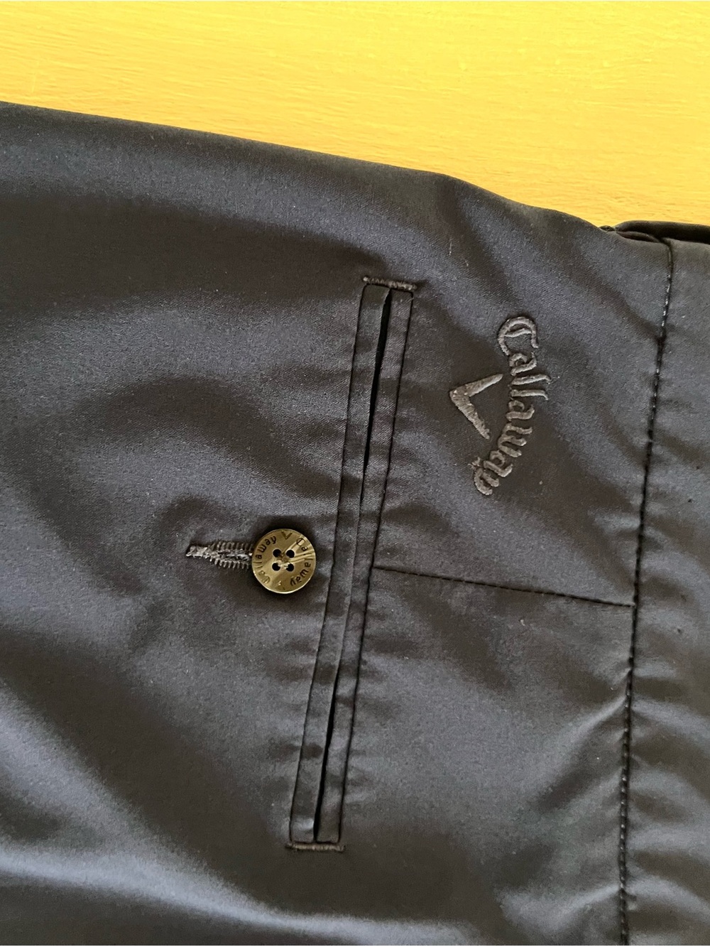 Callaway Men’s Navy Performance Golf Shorts Size 36 Stretch Flat Front - Picture 5 of 8